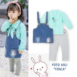 large Set Overall Carrot Tie Tosca